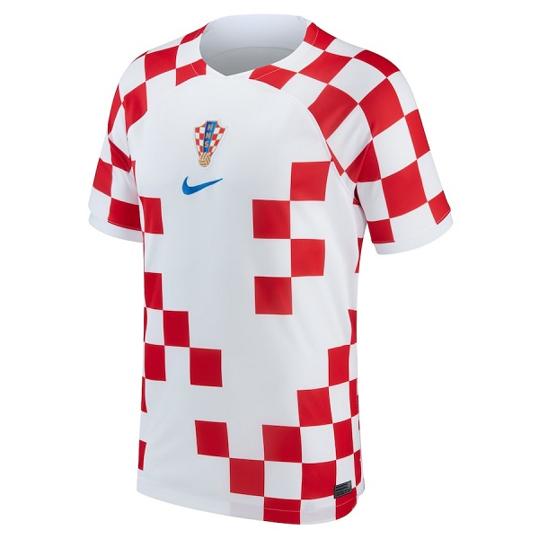 クロアチア代表 2022 公式ユニフォーム ホーム 半袖 マーキングなし 