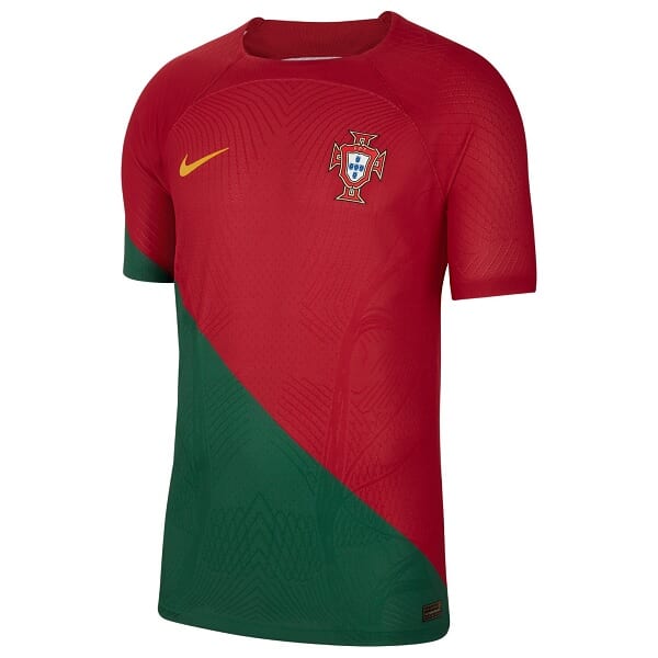 ポルトガル代表 2022 公式ユニフォーム ホーム 半袖 マーキングなし ...