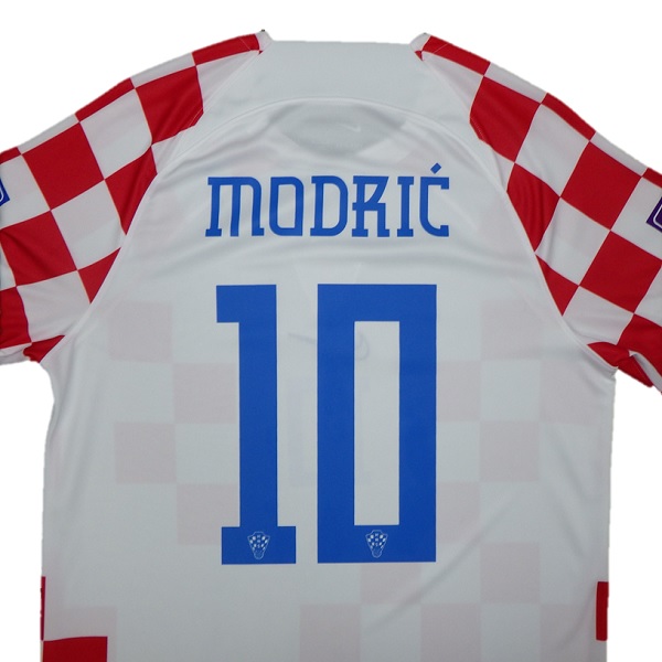 即発送可 クロアチア代表 2022 ルカ・モドリッチ 公式ユニフォーム 