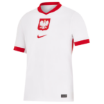 ポーランド代表 2024 公式ユニフォーム ホーム 半袖 マーキング